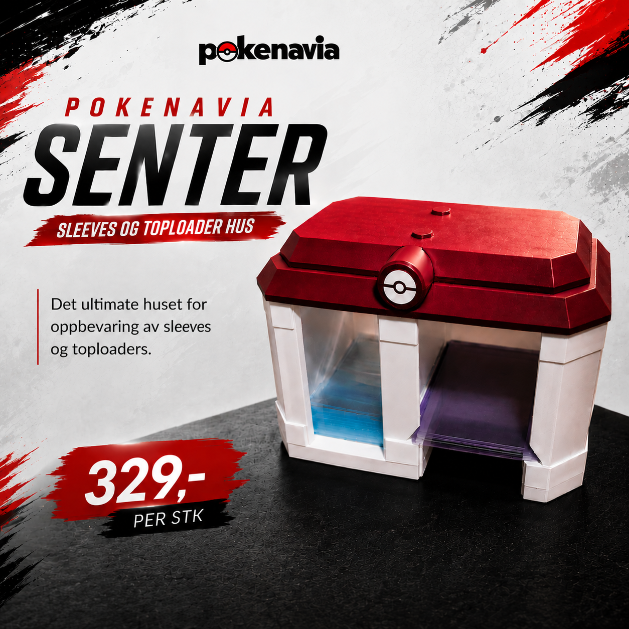 Pokenavia Senter – Sleeves & Toploaders