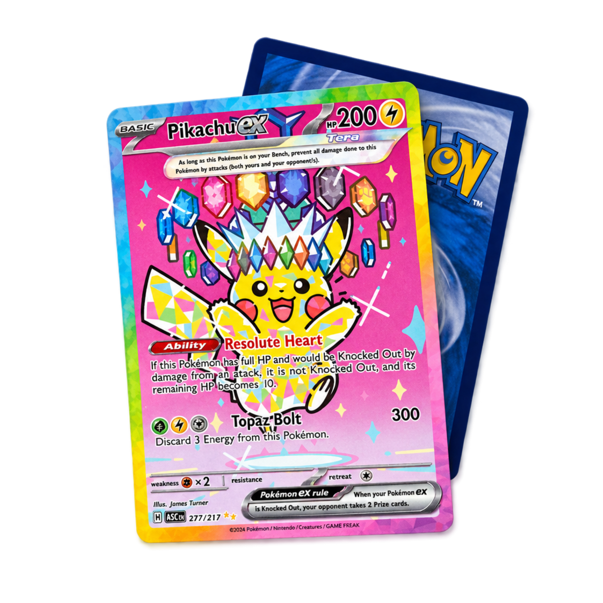 Pikachu ex #277 - Ascended Heroes