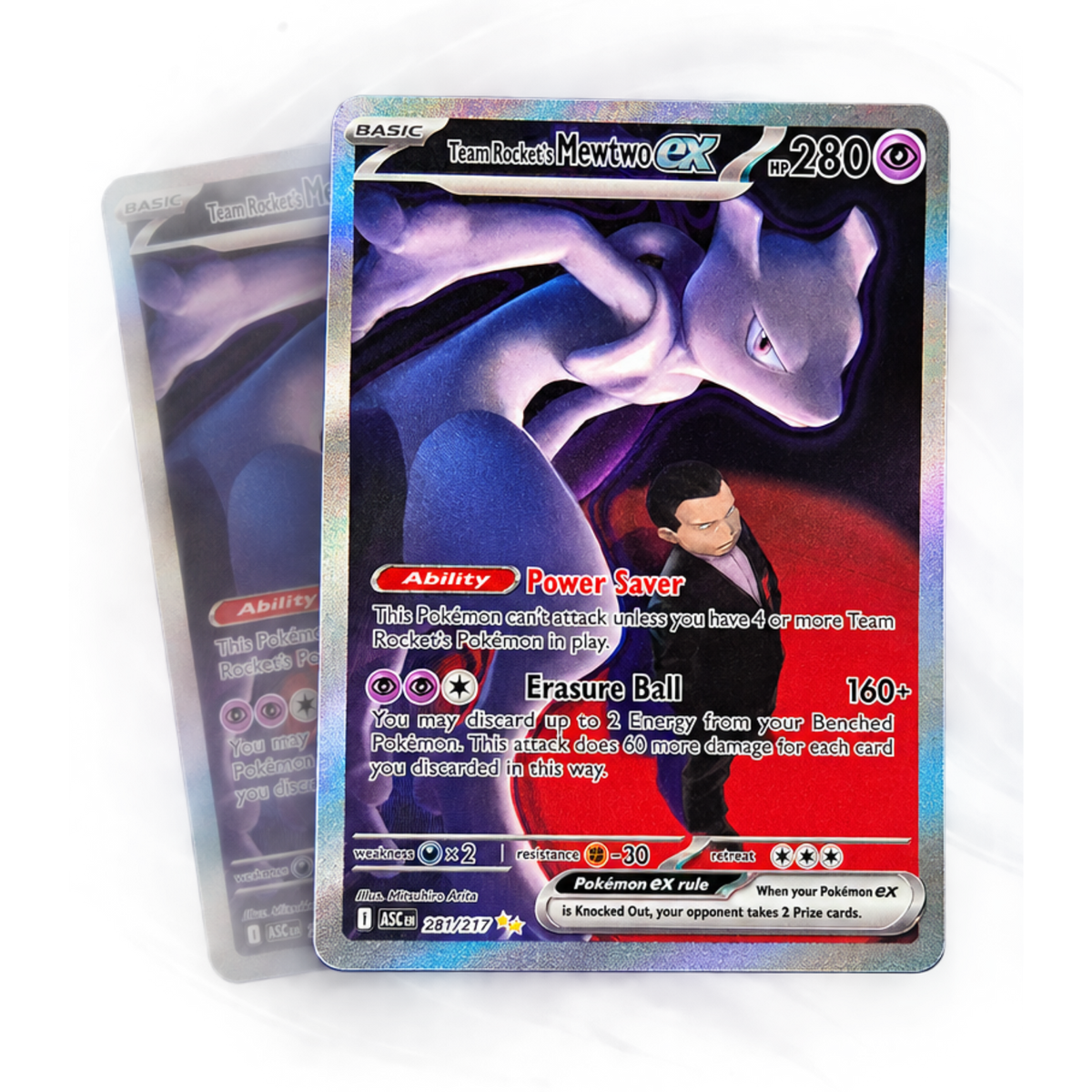Team Rocket's Mewtwo Ex #281 – Ascended Heroes